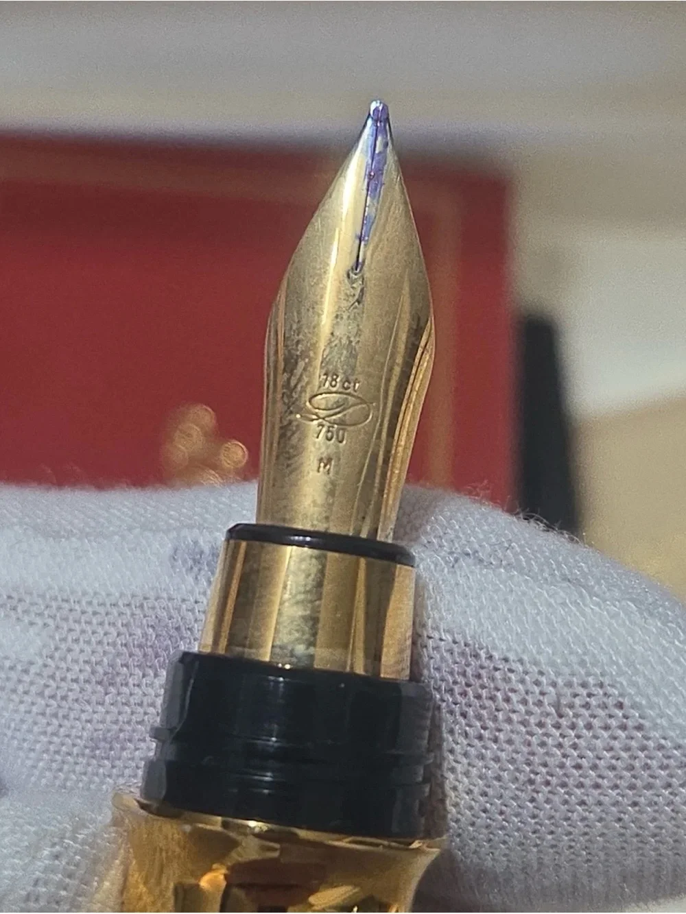 S.T. Dupont Chairman Brown & Gold Rollerball Pen